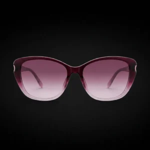 rose gradient cat eye sunglasses for women