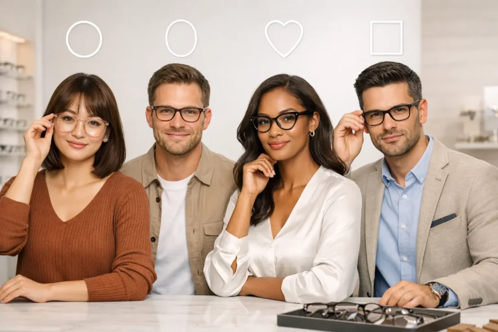 Right Eyeglasses for Your Face Shape