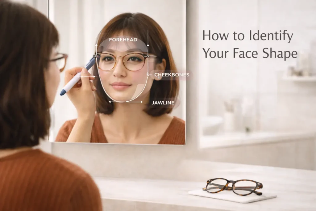 How to Choose the Right Eyeglasses for Your Face Shape (Males & Females) How to Identify Your Face Shape