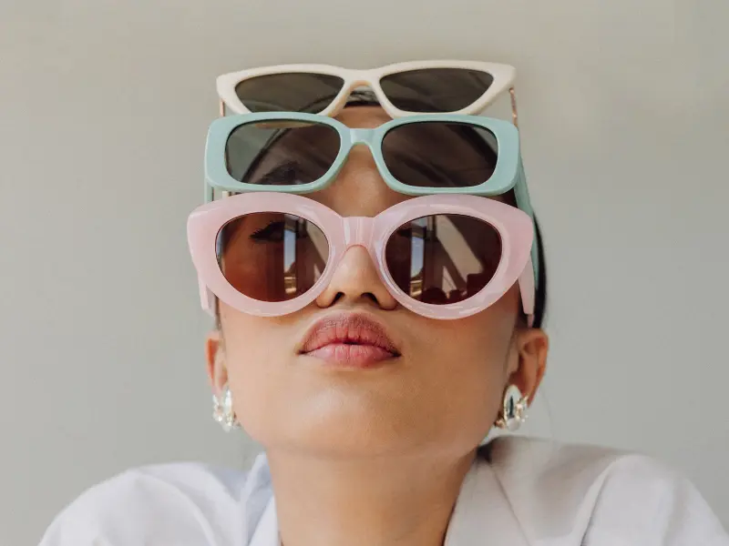 grey and brown minimalist sunglasses sale instagram post (1)