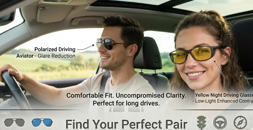 Best Sunglasses for Driving Day and Night