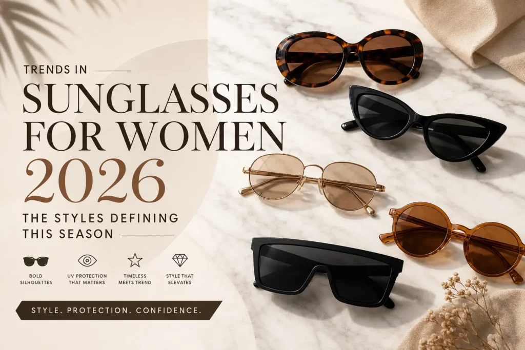 Trends in Sunglasses for Women 2026: The Styles Defining This Season Trends in Sunglasses for Women 2026: The Styles Defining This Season